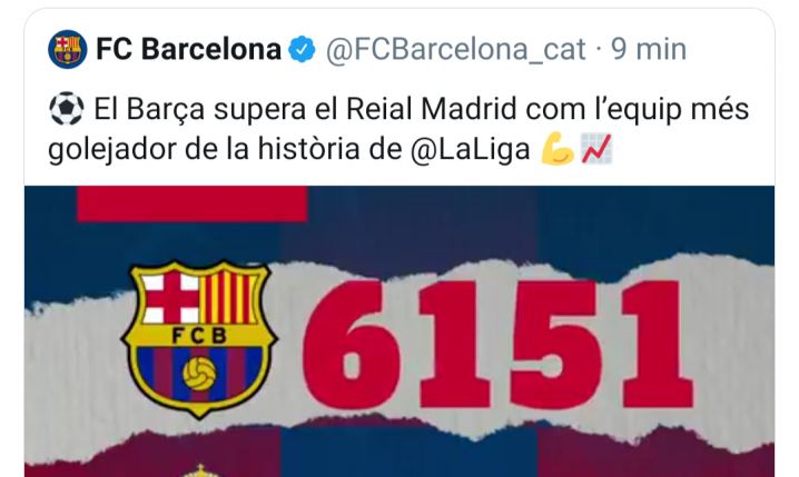 Po 57. latach Barca w końcu LEPSZA od Realu w tej klasyfikacji